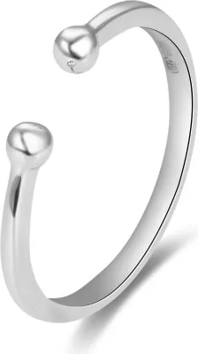 Produktbild von Minimalist open ring made of AGG470 silver