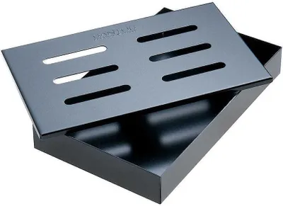 Produktbild von Beschichtete Räucherbox / Smokerbox Black, 21 x 13 x 3,4 cm