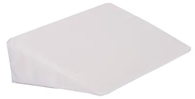 Produktbild von Keilkissen Matratzenkeil - 80 x 50 x 20/1 cm - Weiß - Mit abnehmbarem Bezug - Für Liegen und Sitzen