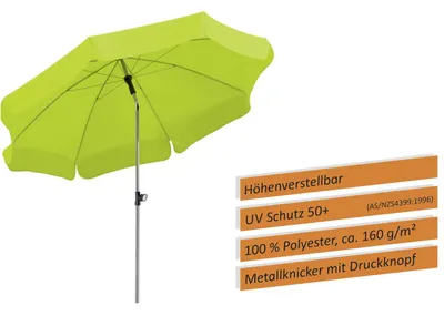 Immagine prodotto di Ombrellone Schneider LOCARNO 200/8 verde mela 716-78