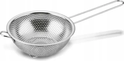 Obrázok produktu pre 16 cm nerezový kuchynský cedník s rukoväťou