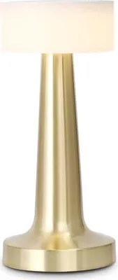 Produktbild von Luxus - Tischlampe Touch - Isabel - Gold - H21 x Ø9