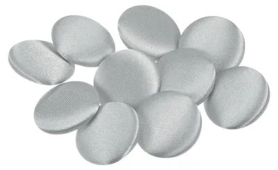 Productafbeelding van Ronde Nähknöpfen met Stoffoverlaag - 10 Stuks - 20mm