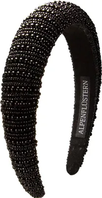 Produktbild von Perlen-Haarreif schwarz