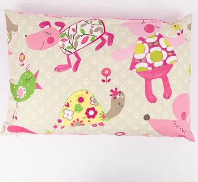 Produktbild von Wendekissenhülle für Kinder Amelie & Friends Dinky Dots sand 40x60cm