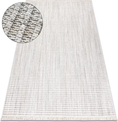 Produktbild von Teppich NANO FH72A Melange, Schlinge, flach gewebt grau Grau 160x220 cm