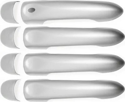 Image de Poignée de porte Cache-poignée de porte pour Renault Megane 2008-2016 4 portes en acier inoxydable mat