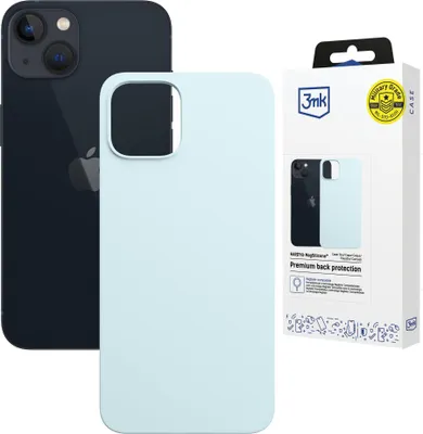 Immagine prodotto di Apple Iphone 15 - 3Mk Hardy Magsilicone Blu