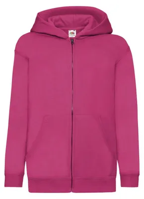 Productafbeelding van Fruit of the Loom - "Classic" hoodie voor kinderen, model FK3209 (maat 164-170), kleur: fuchsia