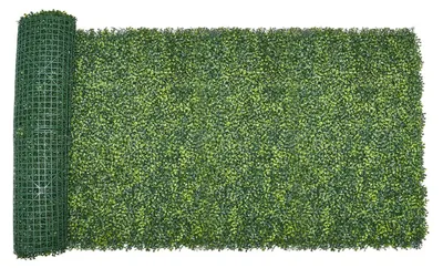 Produktbild von VEVOR Künstliche Pflanzenwand, 3000x1500x40 mm, Mailänder Gras, Buchsbaumpaneel