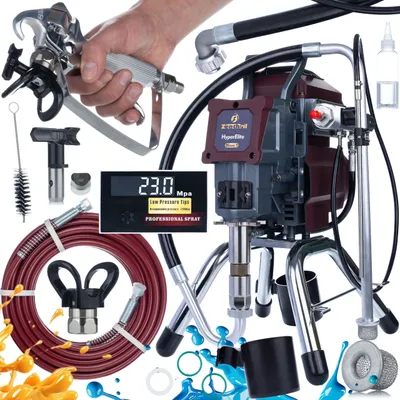 Immagine prodotto di Zenthril Spruzzatore di Vernice Blaze Y, 1200W 25MPa 0,019””, 1,8 L/min, Serie HyperElite