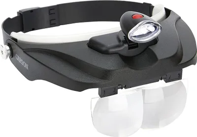 Immagine prodotto di Carson Head Loop Pro Series Magnivisor Deluxe con LED e 4 lenti