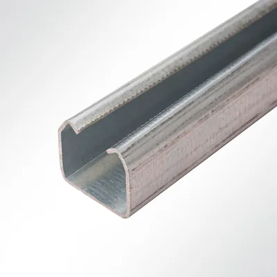 Produktbild von Lysel® Laufschiene Schiebetür Schiene verzinkt 35x30 mm Länge 2m
