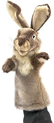 Produktbild von Folkmanis Rabbit Stage, Handpuppe, Tier, 1 Stück(e)