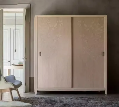Produktbild von Kleiderschrank Schrank Möbel Schlafzimmer Schränke Holz Einrichtung Beige