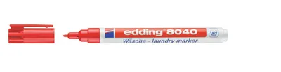 Zdjęcie produktu dla edding 8040 marker do prania czerwony
