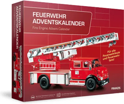 Produktbild von Franzis: Adventskalender Feuerwehr 67206-3 (VE 10)
