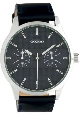 Obrázek produktu pro Oozoo - Pánské hodinky - C10536 - Dark Blue Silver