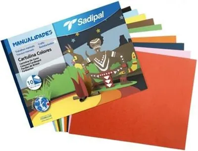 Obrázek produktu pro Karton Sadipal barevný 32 x 24 cm (10 kusů)