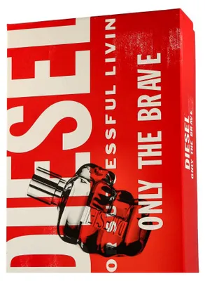 Productafbeelding van Diesel Only the Brave 50 ml Eau de Toilette set met douchegel