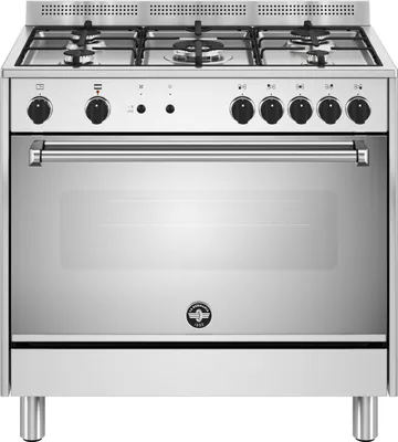 Immagine prodotto di Bertazzoni La Germania Americana AMN965LEXV/24 cucina Elettrico Gas Acciaio inox