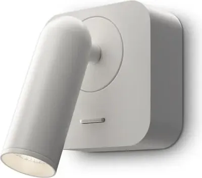 Produktbild von Wandspot LED Aluminium verstellbar Weiß eckig 3000 K warmweiß 200 lm Spot Lampe Wand