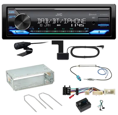 Produktbild von JVC KD-X482DBT Bluetooth Digitalradio Einbauset für Mercedes Citan W415
