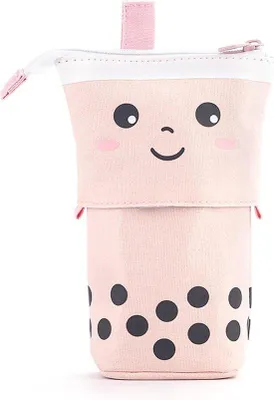 Produktbild von Kunstschul- oder Büro-Tasche - Gepäcktasche aus leichtem Canvas - Ideal für Kinder - Rote Pencil-Halterung.