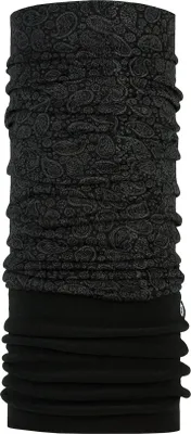 Produktbild von P.A.C. PAC Merino Fleece Pattern Paisley Black -