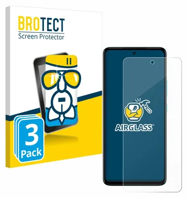 Produktbild von 3x BROTECT Schutzglas für Motorola Moto G72 Schutzfolie Panzer Folie Glas Display Schutz klar