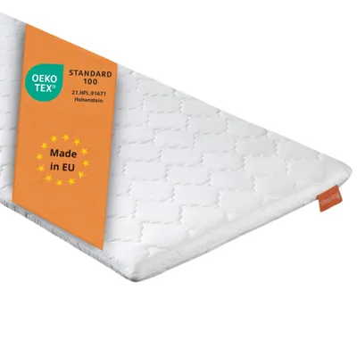 Immagine prodotto di topper ortopedico in schiuma comfort, 200 x 200 cm, per tutti i materassi e letti, sleepling