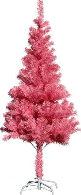 Image de Arbre de Noël 60/150/180 cm avec support Rose