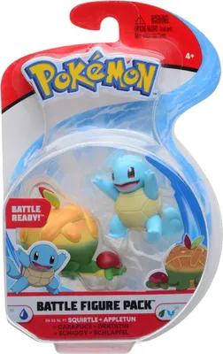 Obrázok produktu pre BOTI Pokémon akčné Squirtle a Appletun 5 cm