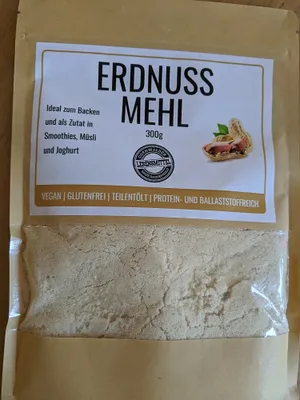 Produktbild von Erdnussmehl 300g zum Backen oder im Smoothie