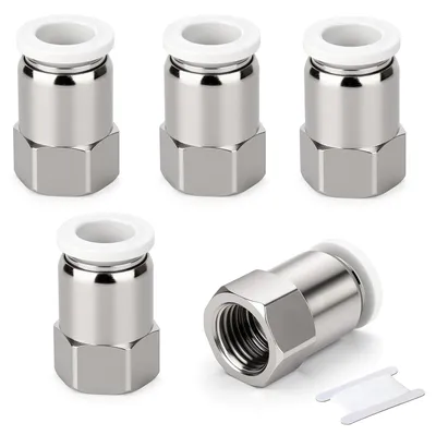 Rohrverbindungsadapter, 5 Stück, 10 x 5 x 0,5 Zoll