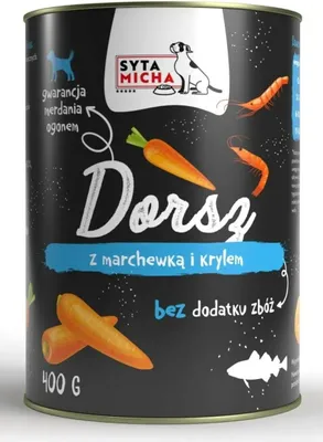 Produktbild von Nassfutter SYTA MICHA Fisch Kabeljau 400 g
