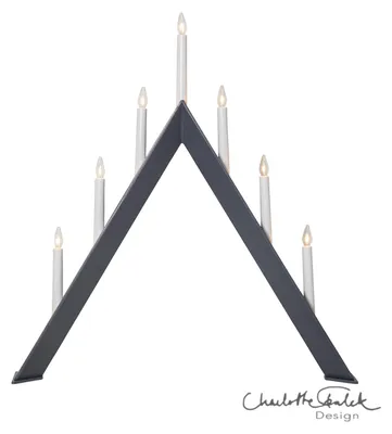 Productafbeelding van Star Trading 219-87, Decoratieve lichtfiguur, Grijs, IP20, Wit, 7 lampen, E10