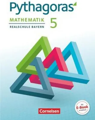 Obrázok produktu pre Pythagoras 5. Jahrgangsstufe - Realschule Bayern - Schülerbuch