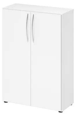 Produktbild von bümö basic Aktenschrank - 3 Ordnerhöhen - Nachbildung: Weiß