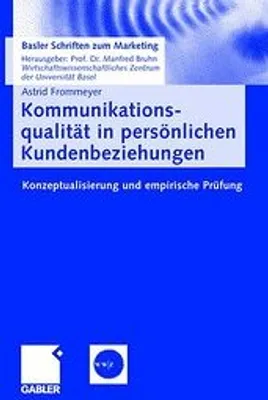 Produktbild von Kommunikationsqualität in persönlichen Kundenbeziehungen