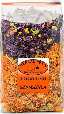 Produktbild von Kräuter für Haustiere - Kräuterstrauß für Chinchillas 100g