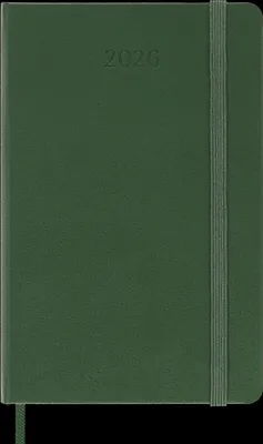 Produktbild von Moleskine 12 Monate Tagesk. 26 A6 1T=1S Geb Myrte