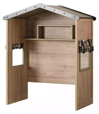 Produktbild von Garnitur Bett Kindermöbel Kinderzimmer Grün Bettrahmen 3tlg Holz Set
