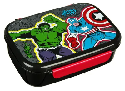 Zdjęcie produktu dla Scooli Avengers, Pojemnik na lunch, Dziecko, Wielobarwny, Obraz, Prostokątny, Chłopiec