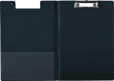 Produktbild von Klemmbrettmappe A4 schwarz Packung mit 10 Stück
