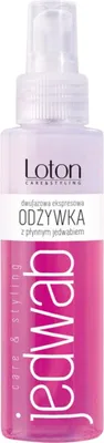 Zdjęcie produktu dla Loton Cosmetics Odżywka Do Włosów Dwufazowa Z Płynnym Jedwabiem 125 Ml