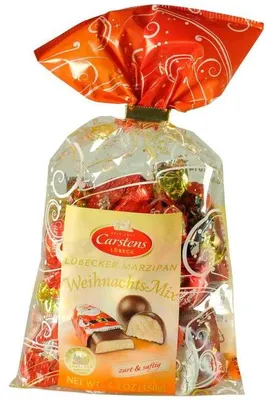 Produktbild von Carstens Lübecker Marzipan Weihnachts-Mix 150g