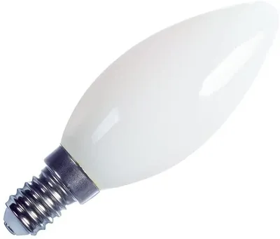 Immagine prodotto di SLV 1005285 C35 E14, lampadina a LED, lampada smerigliata 4,2W 2700K CRI90 320°