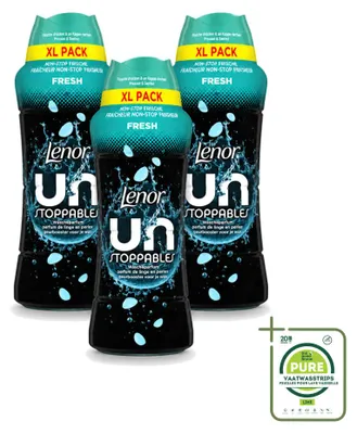 Produktbild von 3 x Lenor Unstoppables Wäscheparfüm Fris - 495 g - Großpackung - 3 Stücke