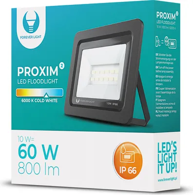 Produktbild von LED Scheinwerfer PROXIM II 10W | 6000K | IP66 Forever Light